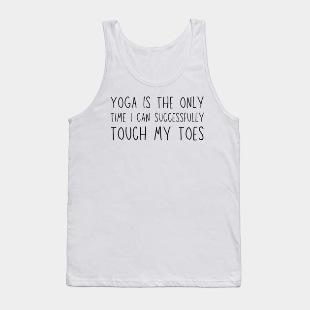 funny yoga lover Tank Top by Mega-st